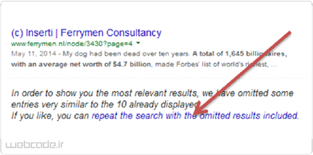 بررسی مطالب وب سایت